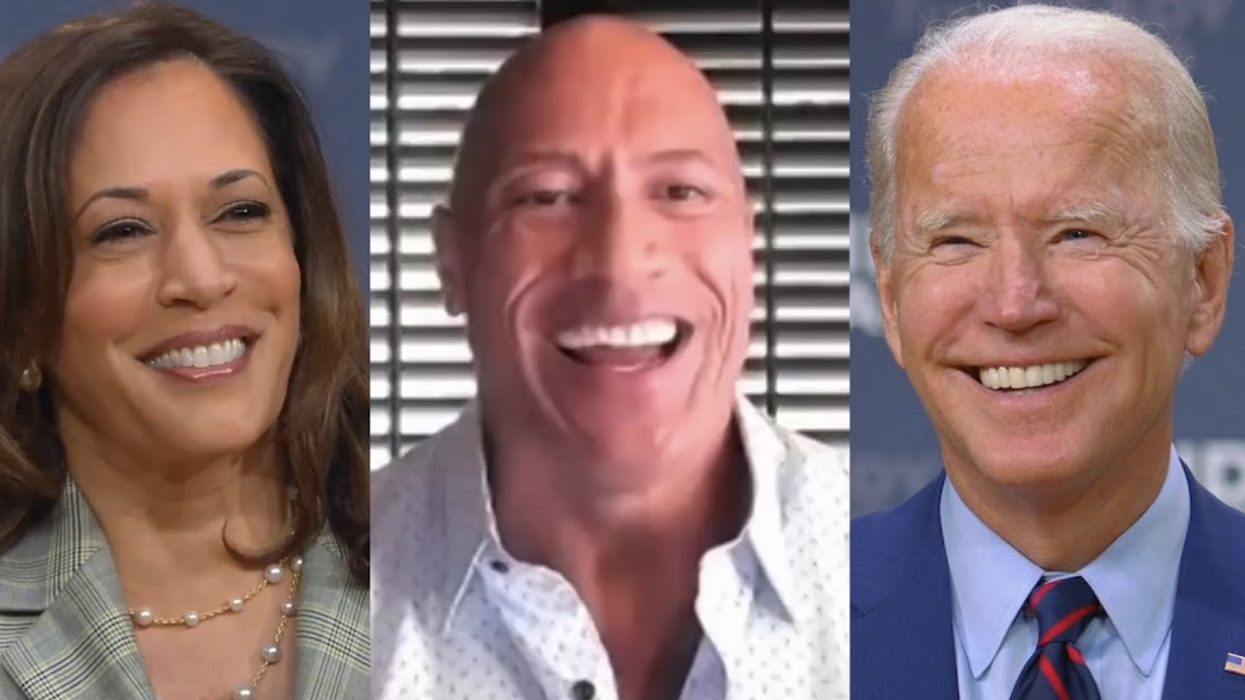 Dwayne 'The Rock' Johnson Endorses Biden and Harris In Upcoming Presidential Election