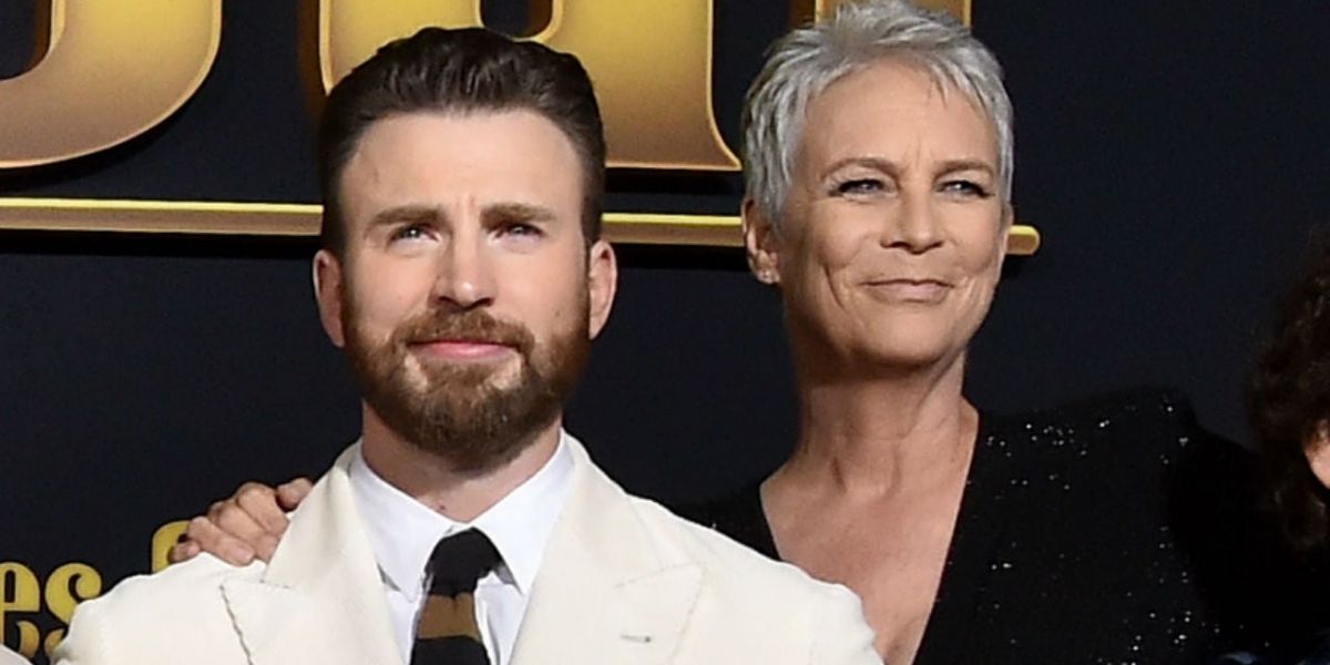 Chris Evans goes for a positive message after accidental 