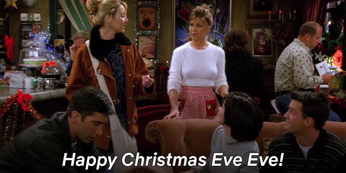 Happy Christmas Eve Eve! How Phoebe From 'Friends' Made The Day Famous -  Celebrity Page