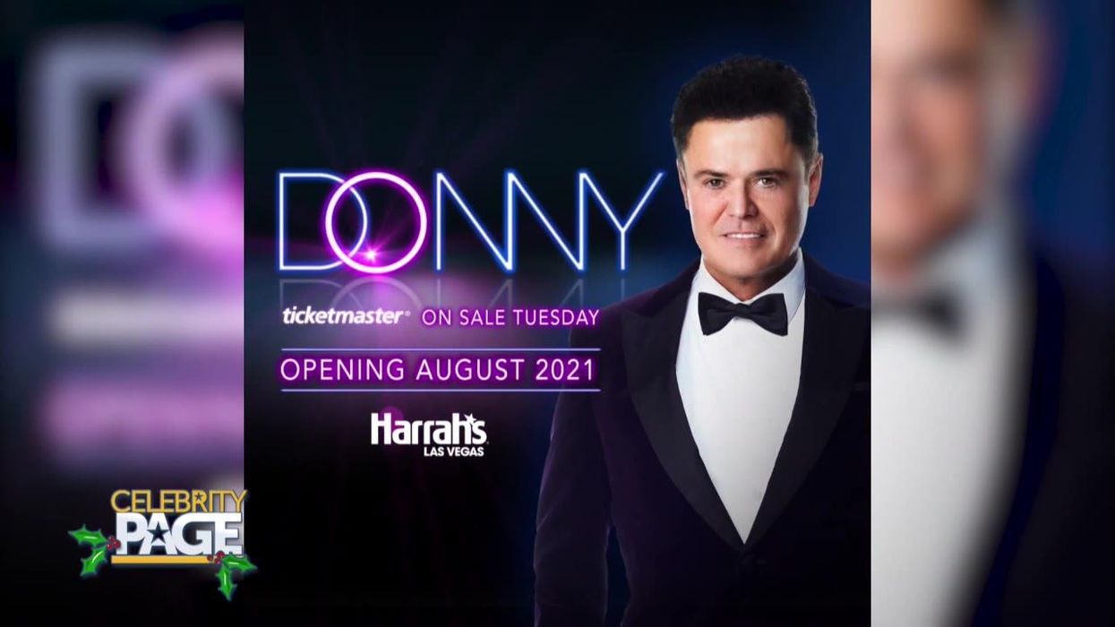 Donny Osmond Set For First Solo Residency In Las Vegas