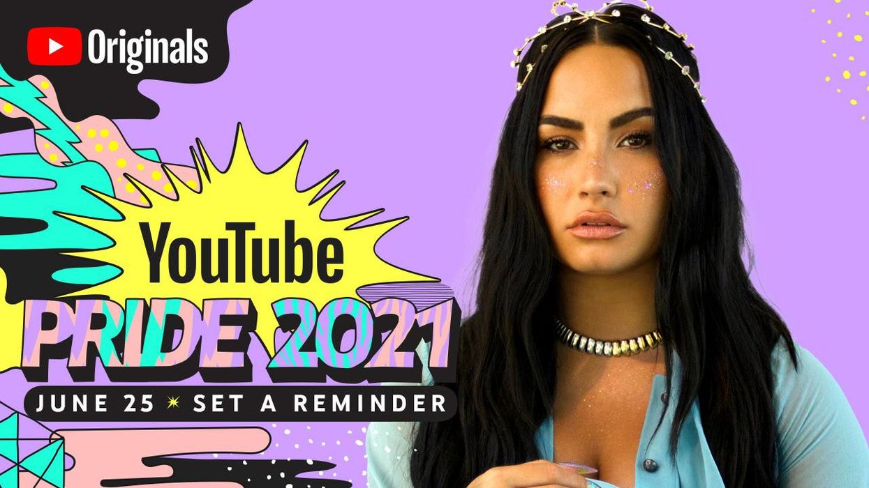 Demi Lovato, Trixie Mattel, Olly Alexander, Mawaan Rizwan, and Daniel Howell to Host 'Youtube Pride 2021'