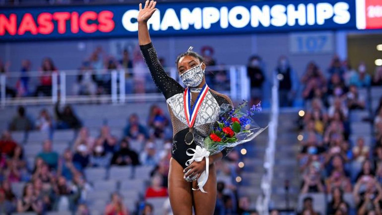 Simone Biles Wins U.S. Women's Gymnastics Championship