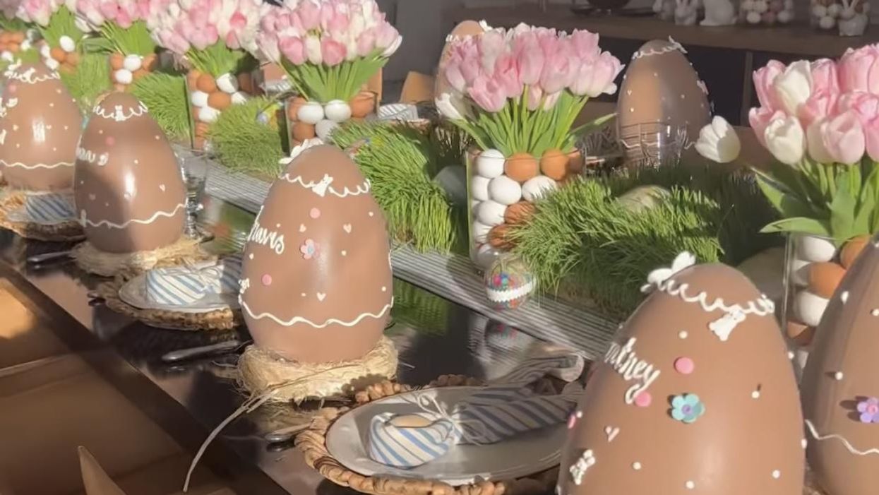 Inside the Kardashian-Jenner's Extravagant Easter Celebration