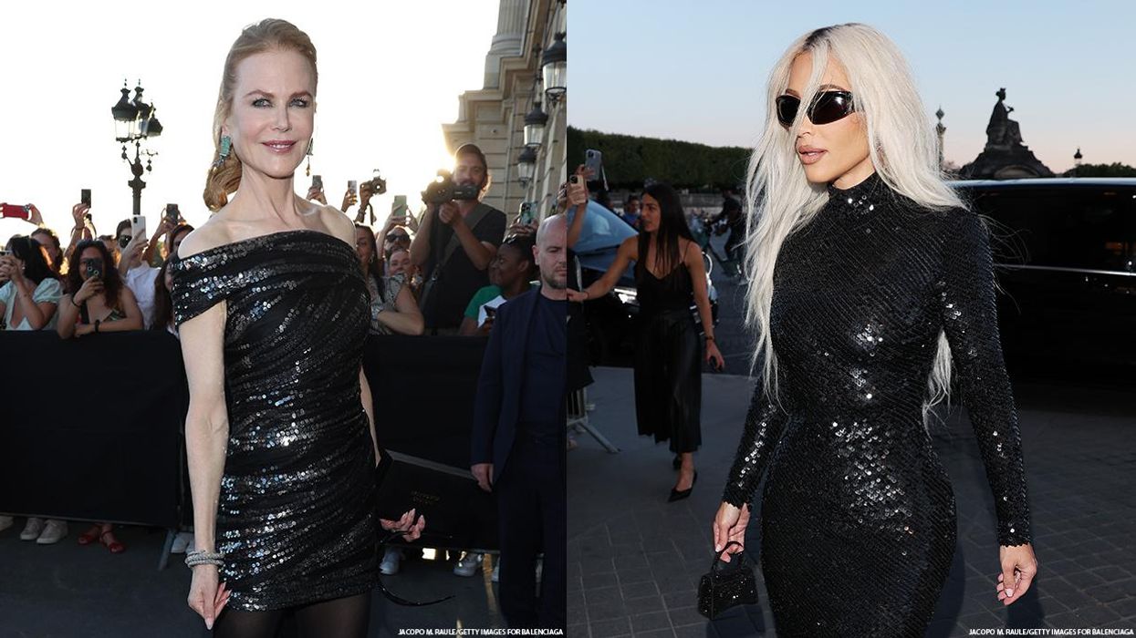 Nicole Kidman and Kim Kardashian Take the Runway for Balenciaga Fashion Show