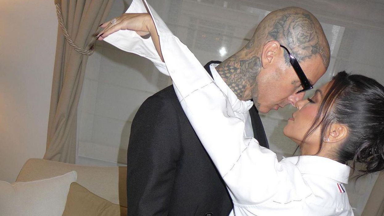 Kourtney Kardashian and Travis Barker Are Married... For Real This Time!