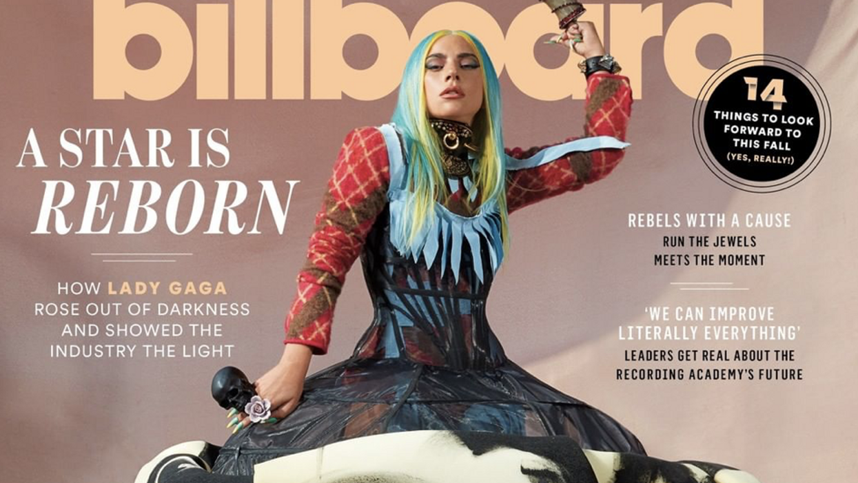 Lady Gaga Appears On Billboard's 2021 Grammy Preview Cover