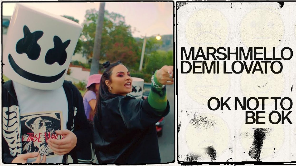 WATCH NOW: "Ok Not To Be Ok" Music Video With Marshmello & Demi Lovato