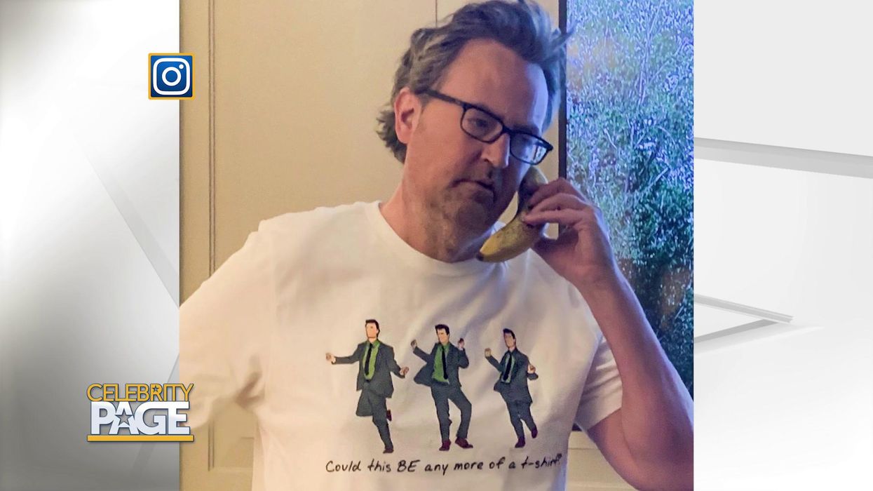 Matthew Perry Releases 'Friends' Clothing Line