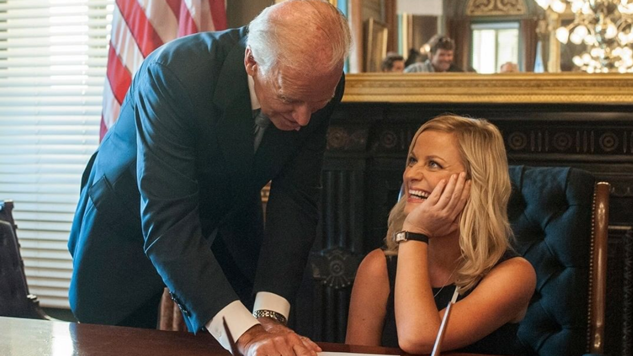 That One Time Leslie Knope Met Joe Biden