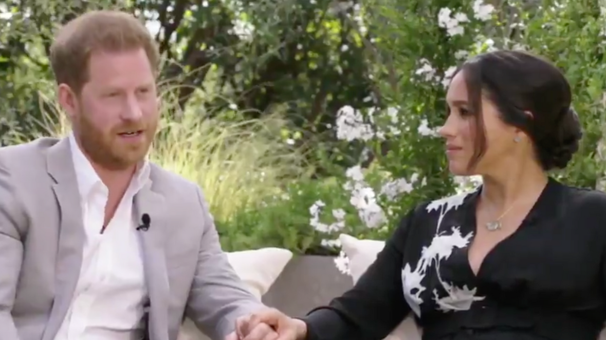 CBS Releases New Clip Of Prince Harry And Meghan Markle's Oprah Interview