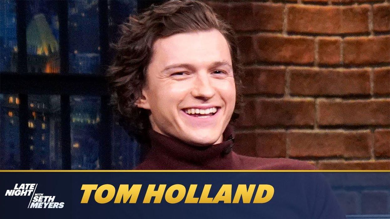 Tom Holland talks 'Uncharted' Stunts on 'Late Night with Seth Meyers'